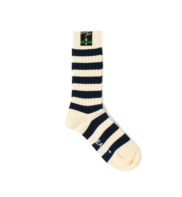 BEAMS PLUS「Rib Stripe Socks」|ソックス|