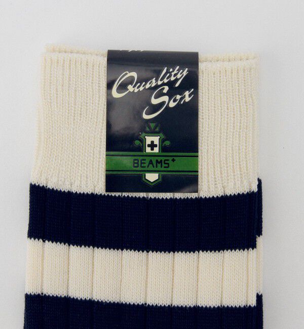 BEAMS PLUS「Rib Stripe Socks」|ソックス|
