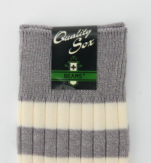 BEAMS PLUS「Rib Stripe Socks」|ソックス|