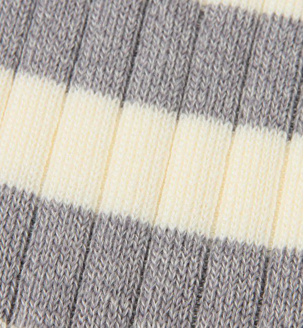 BEAMS PLUS「Rib Stripe Socks」|ソックス|