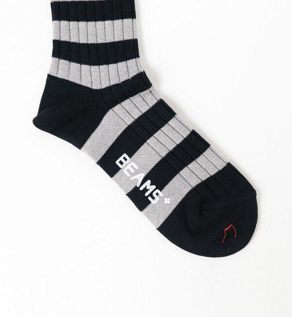 BEAMS PLUS「Rib Stripe Socks」|ソックス|