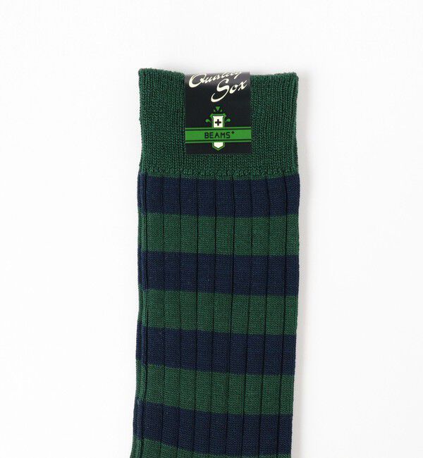 BEAMS PLUS「Rib Stripe Socks」|ソックス|