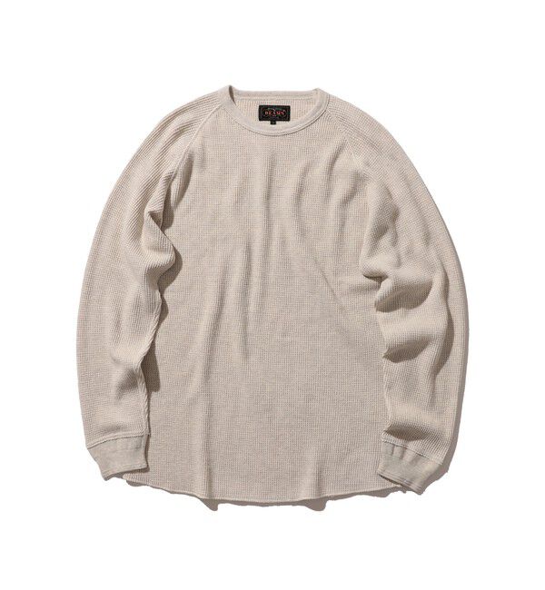 BEAMS PLUS「Crew Thermal 30//-」|Tシャツ・カットソー|OATMEAL