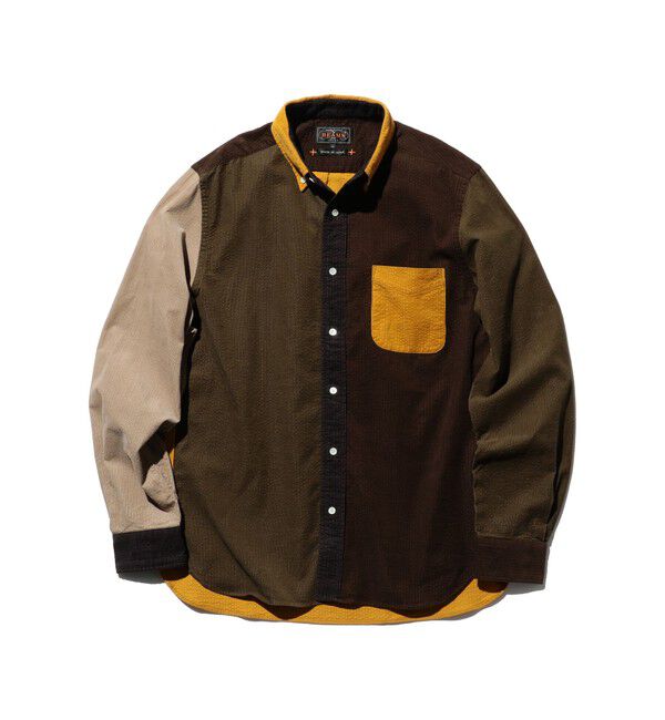 BEAMS PLUS「B.D. Corduroy Panel」|シャツ・ブラウス|