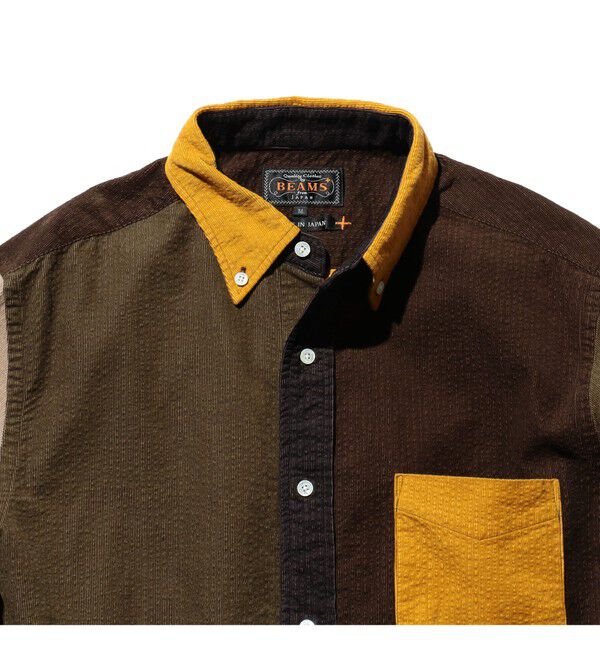 BEAMS PLUS「B.D. Corduroy Panel」|シャツ・ブラウス|