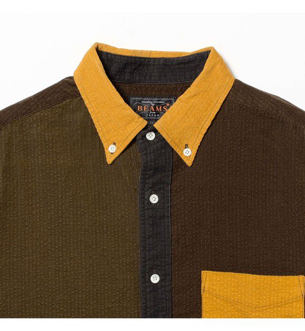 BEAMS PLUS「B.D. Corduroy Panel」|シャツ・ブラウス|
