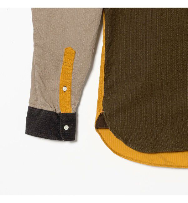 BEAMS PLUS「B.D. Corduroy Panel」|シャツ・ブラウス|