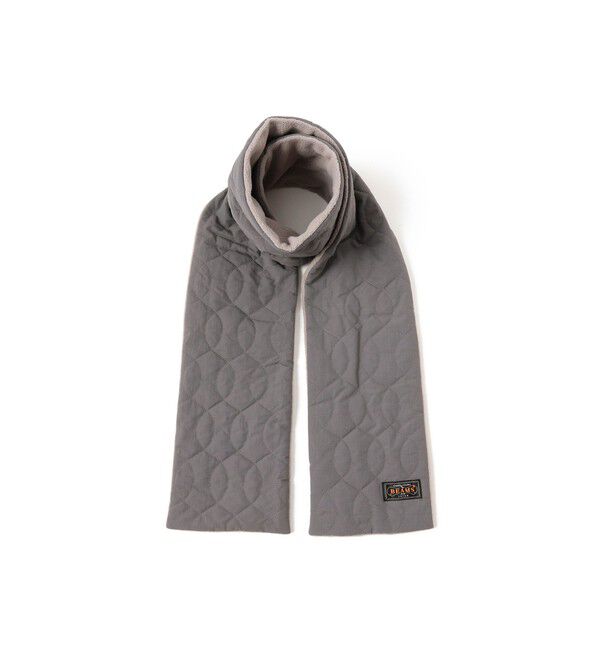 BEAMS PLUS「Muffler Boa Quilting」|マフラー|