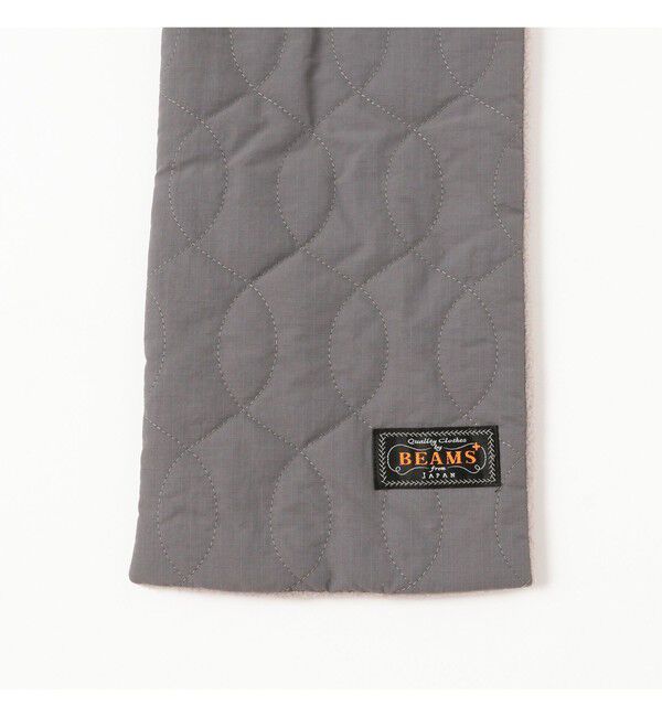 BEAMS PLUS「Muffler Boa Quilting」|マフラー|