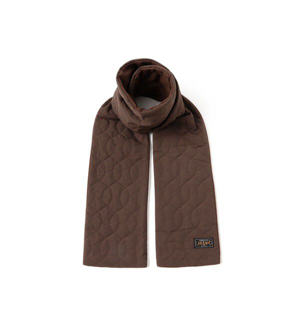 BEAMS PLUS「Muffler Boa Quilting」|マフラー|