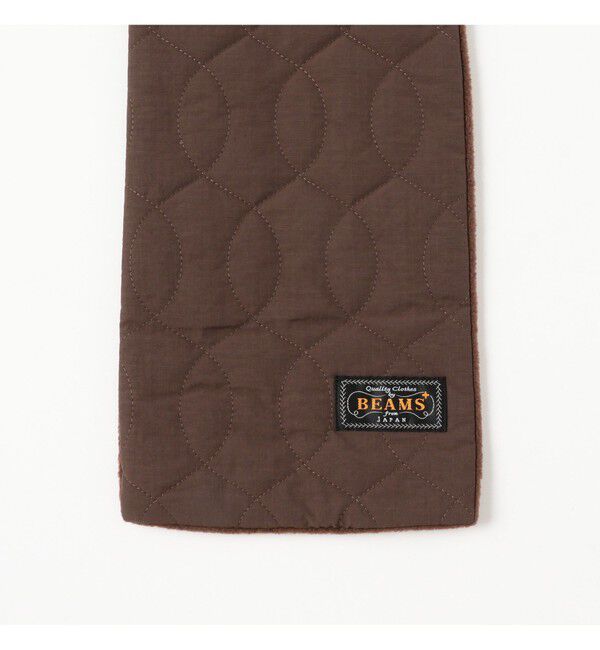 BEAMS PLUS「Muffler Boa Quilting」|マフラー|