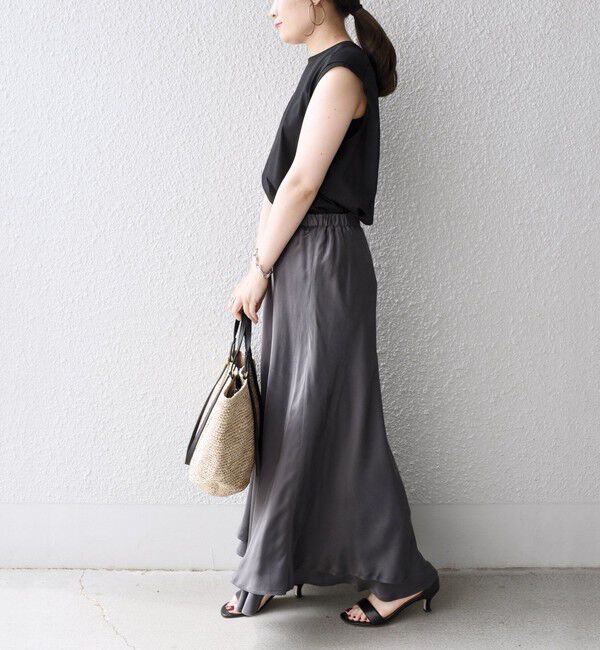 SHIPS for women「レーヨンシルクマーメイドロングスカート◇」|スカート|