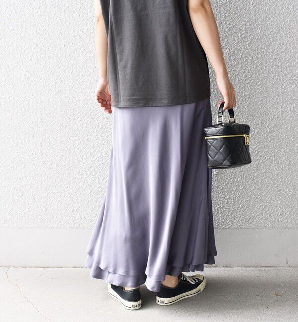 SHIPS for women「レーヨンシルクマーメイドロングスカート◇」|スカート|