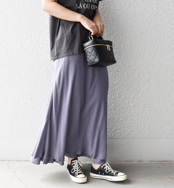 SHIPS for women「レーヨンシルクマーメイドロングスカート◇」|スカート|