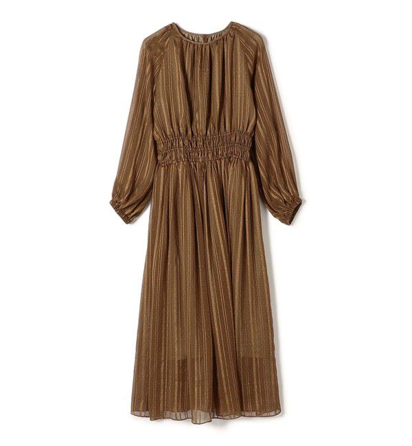 SHIPS for women「〈手洗い可能〉サテン 楊柳 ドット プリント ワンピース◆」|ワンピース|