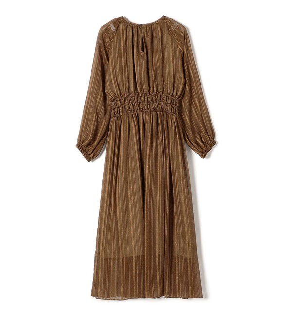 SHIPS for women「〈手洗い可能〉サテン 楊柳 ドット プリント ワンピース◆」|ワンピース|