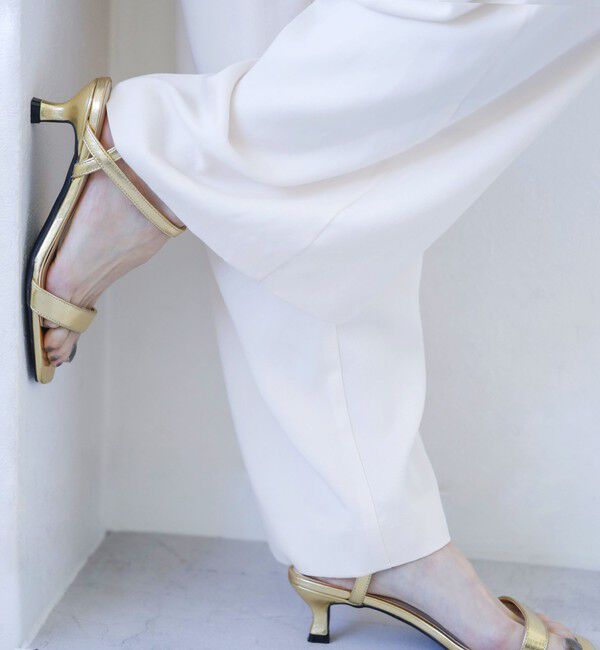 quaranciel「quaranciel: ストラップ ヒール サンダル」|サンダル|