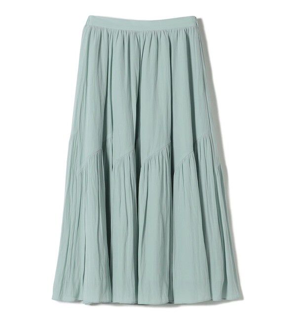 SHIPS for women「〈手洗い可能〉割繊 バイアス 切替 フレア スカート 24SS ◇」|スカート|