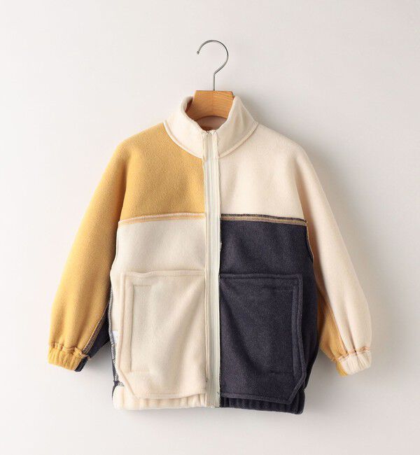 SHIPS KIDS「ARCH&LINE:110～145cm / フリース ブルゾン」|ブルゾン・スタジャン|
