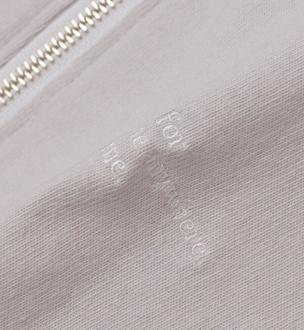 SHIPS any「SHIPS any: COTTON USA ワンポイント ロゴ ハーフジップ Tシャツ◇」|Tシャツ・カットソー|