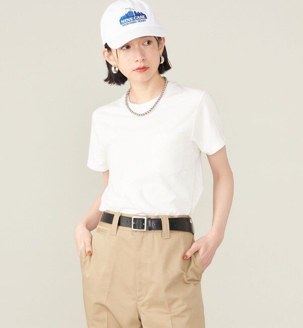 SHIPS for women「SHIPS NINE CASE:ポケット TEE ◇」|Tシャツ・カットソー|