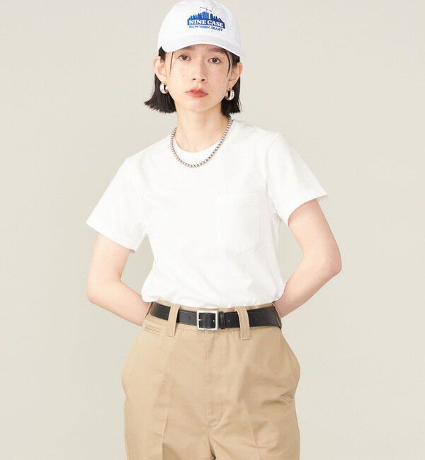 SHIPS for women「SHIPS NINE CASE:ポケット TEE ◇」|Tシャツ・カットソー|