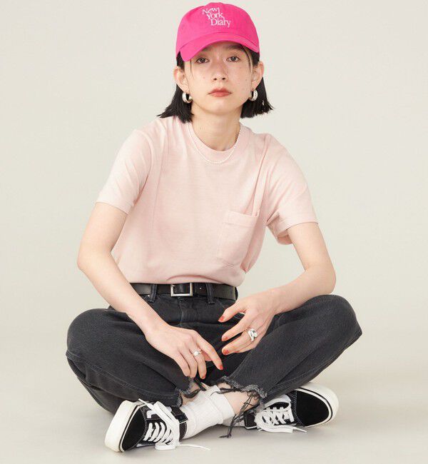 SHIPS for women「SHIPS NINE CASE:ポケット TEE ◇」|Tシャツ・カットソー|