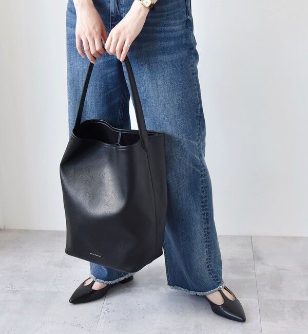 quaranciel「quaranciel: ワンハンドル バケツ トート バッグ（A4対応）」|トートバッグ|