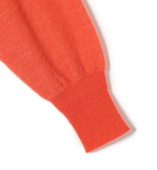 SHIPS for women「〈手洗い可能〉モヘヤ パイル Vネック プルオーバー」|ニット・セーター|