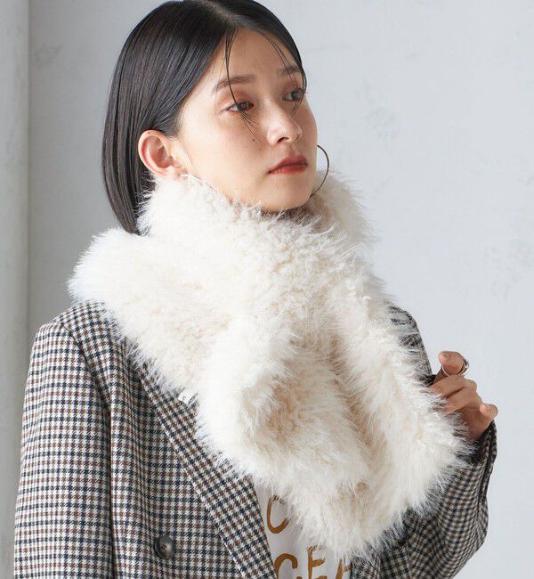 SHIPS for women「プードル ファー マフラー」|マフラー|