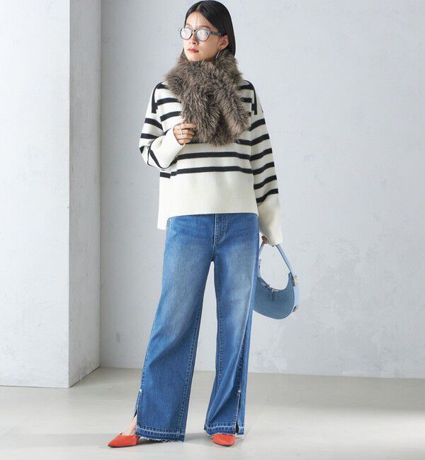 SHIPS for women「プードル ファー マフラー」|マフラー|