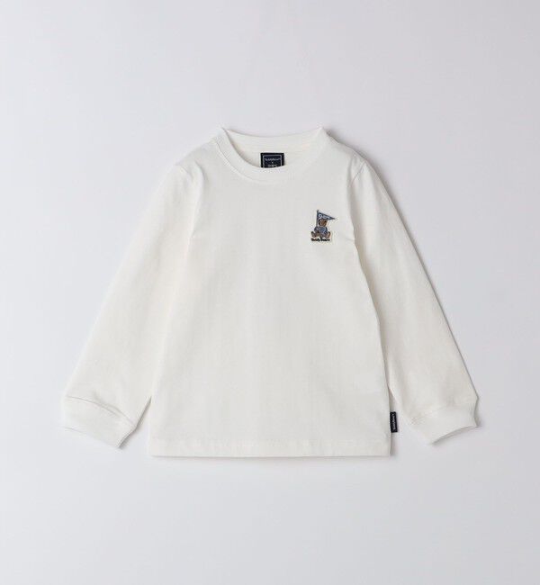 SHIPS Colors 「SHIPS Colors: 80~130cm / TeddyBear(R) ワンポイント ロンT◇」|Tシャツ・カットソー|