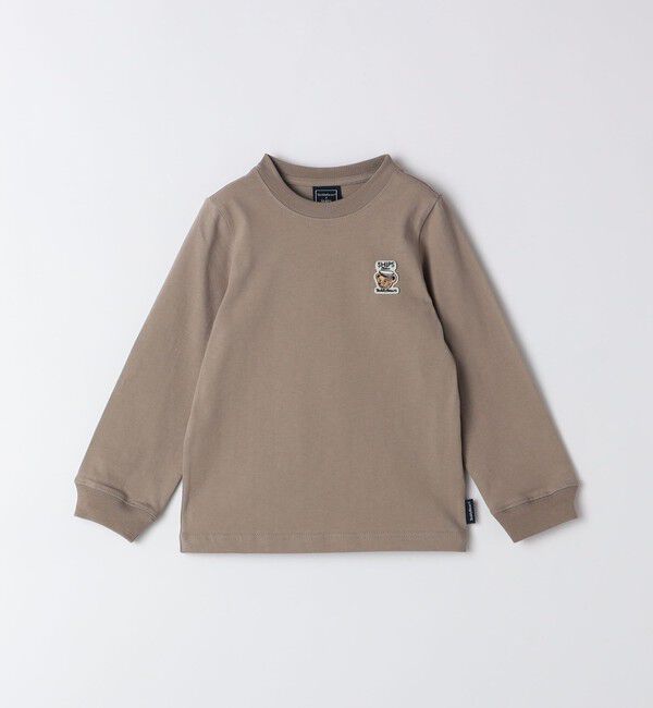 SHIPS Colors 「SHIPS Colors: 80~130cm / TeddyBear(R) ワンポイント ロンT◇」|Tシャツ・カットソー|