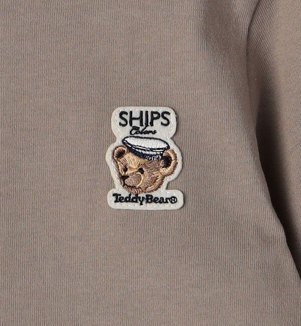SHIPS Colors 「SHIPS Colors: 80~130cm / TeddyBear(R) ワンポイント ロンT◇」|Tシャツ・カットソー|