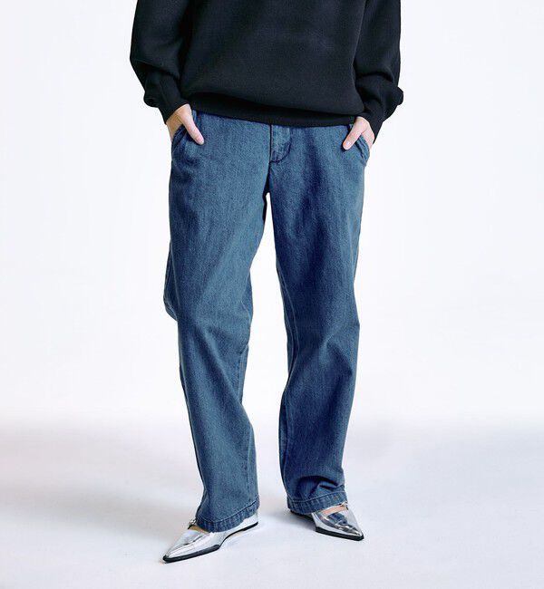 SHIPS「【City Ambient Products 別注】REDKAP: ストレートデニム」|デニム|