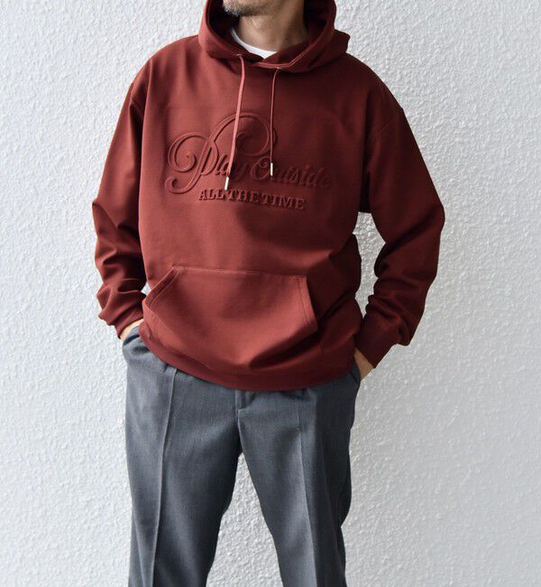 SHIPS any「SHIPS any: 〈洗濯機可能〉エンボスプリント ロゴ ウォーム プルオーバー パーカー◇」|パーカー|