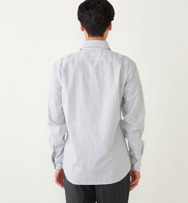 SHIPS Colors 「SHIPS Colors:〈洗濯機可能〉ビエラ プリント ワイドカラー シャツ」|シャツ・ブラウス|