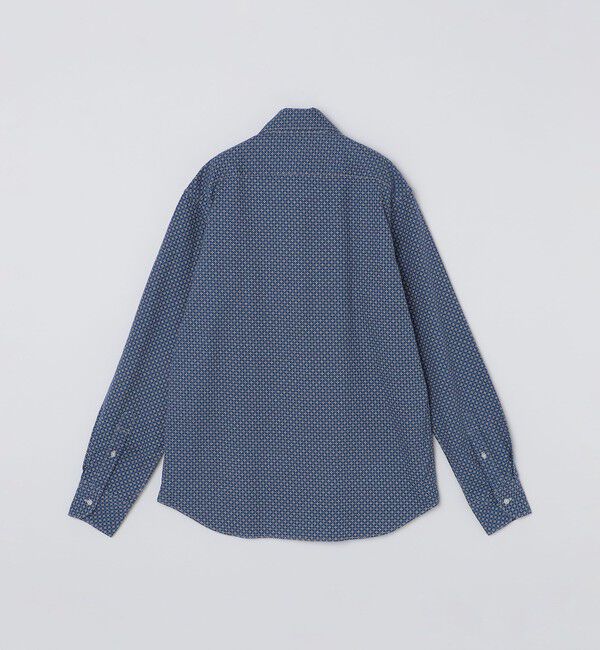 SHIPS Colors 「SHIPS Colors:〈洗濯機可能〉ビエラ プリント ワイドカラー シャツ」|シャツ・ブラウス|