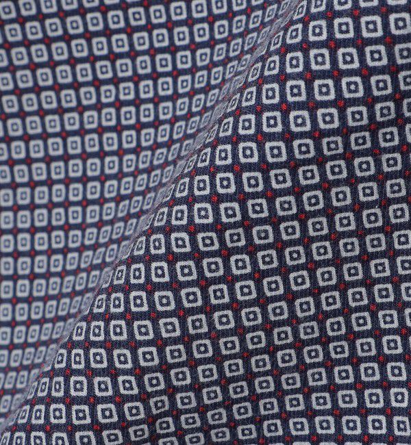 SHIPS Colors 「SHIPS Colors:〈洗濯機可能〉ビエラ プリント ワイドカラー シャツ」|シャツ・ブラウス|