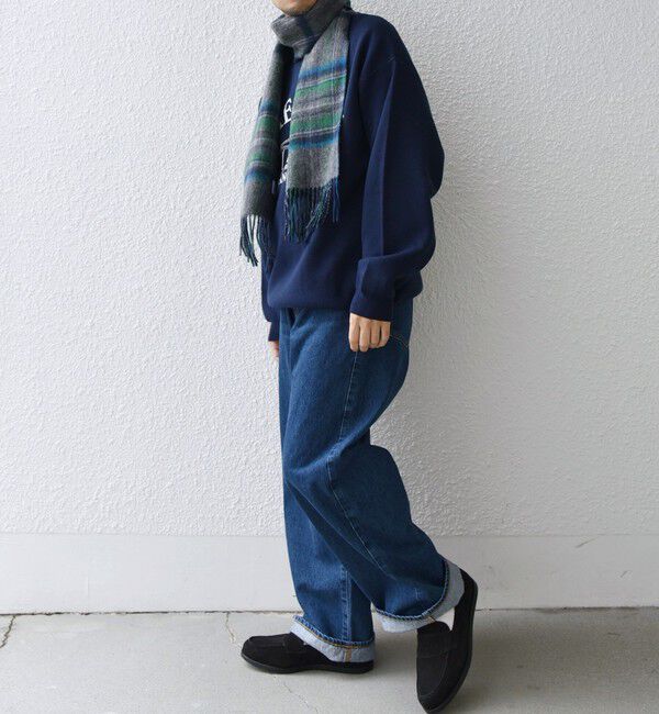 SHIPS any「SHIPS any: ウール リバーシブル チェック マフラー 24FW◇」|マフラー|