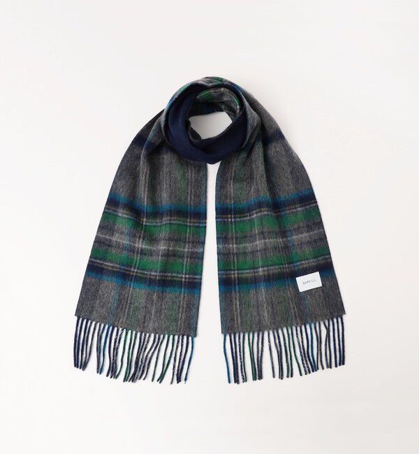 SHIPS any「SHIPS any: ウール リバーシブル チェック マフラー 24FW◇」|マフラー|