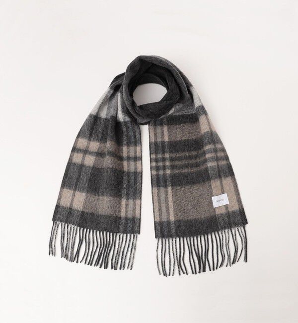 SHIPS any「SHIPS any: ウール リバーシブル チェック マフラー 24FW◇」|マフラー|