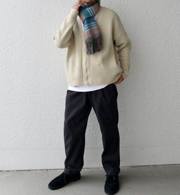 SHIPS any「SHIPS any: ウール リバーシブル チェック マフラー 24FW◇」|マフラー|