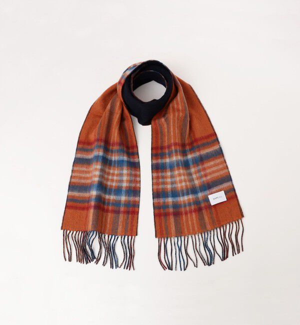 SHIPS any「SHIPS any: ウール リバーシブル チェック マフラー 24FW◇」|マフラー|