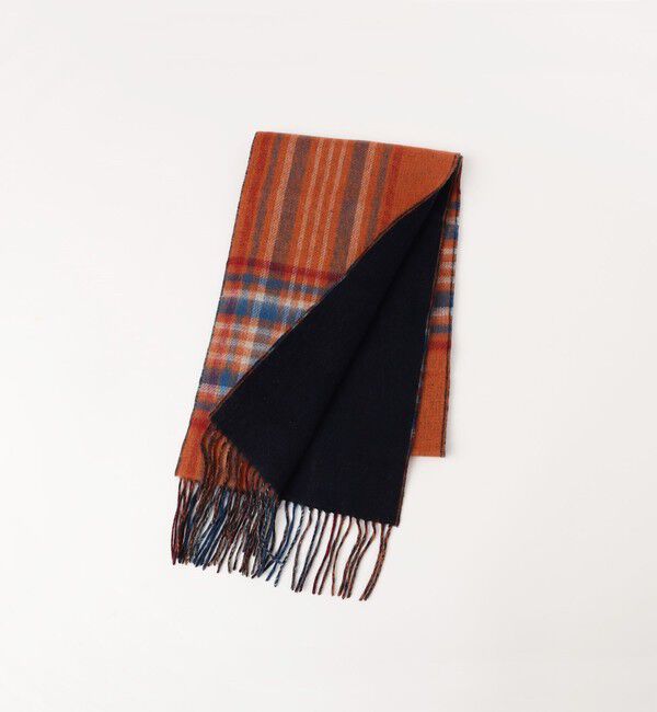 SHIPS any「SHIPS any: ウール リバーシブル チェック マフラー 24FW◇」|マフラー|