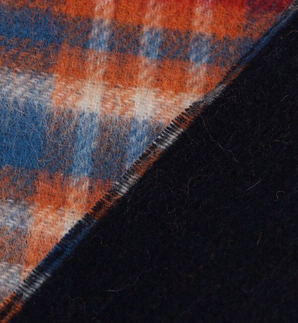 SHIPS any「SHIPS any: ウール リバーシブル チェック マフラー 24FW◇」|マフラー|