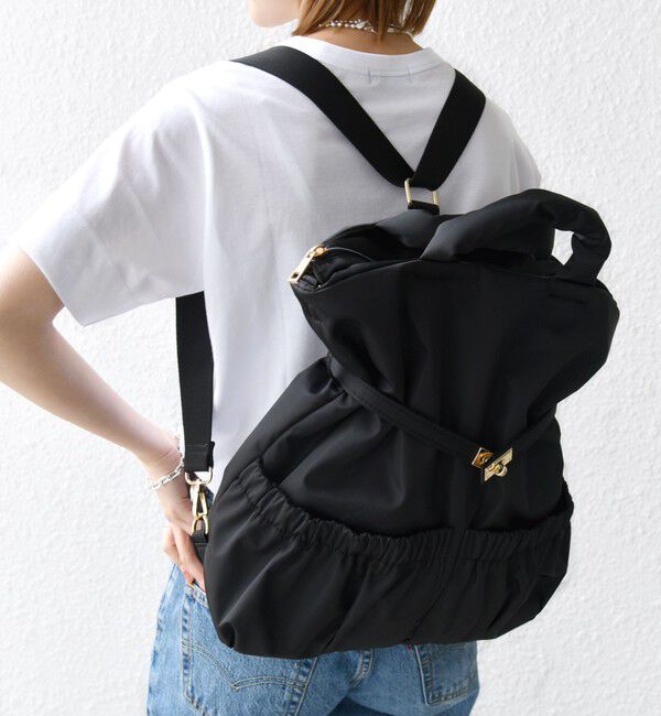 SHIPS for women「【WEB限定】3WAY パフ リュック」|リュック|