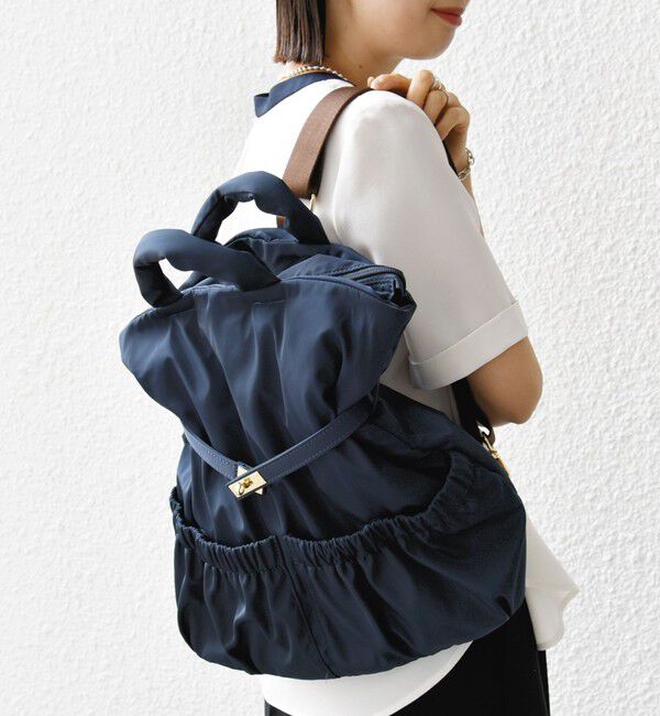 SHIPS for women「【WEB限定】3WAY パフ リュック」|リュック|