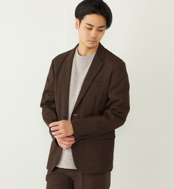 SHIPS Colors 「SHIPS Colors:〈洗濯機可能〉シャリル ジャージー 2B ジャケット◇」|テーラードジャケット|