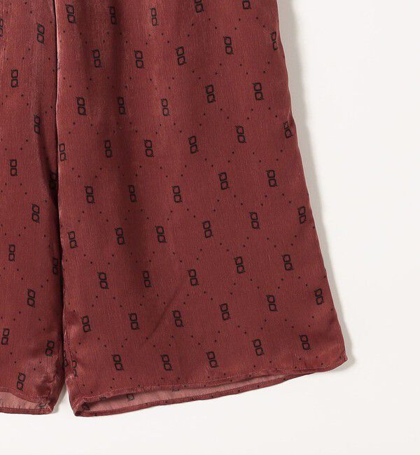 quaranciel「quaranciel:〈手洗い可能〉モノグラム ドット リラックス ワイド パンツ」|その他|